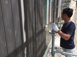 印旛郡、酒々井町、外壁塗装 (25)