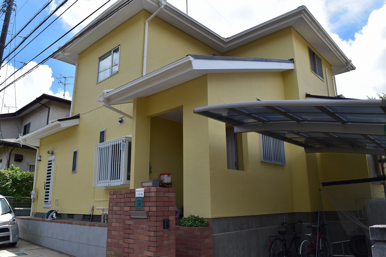 千葉県印旛郡K様邸　外壁塗装・屋根塗装工事