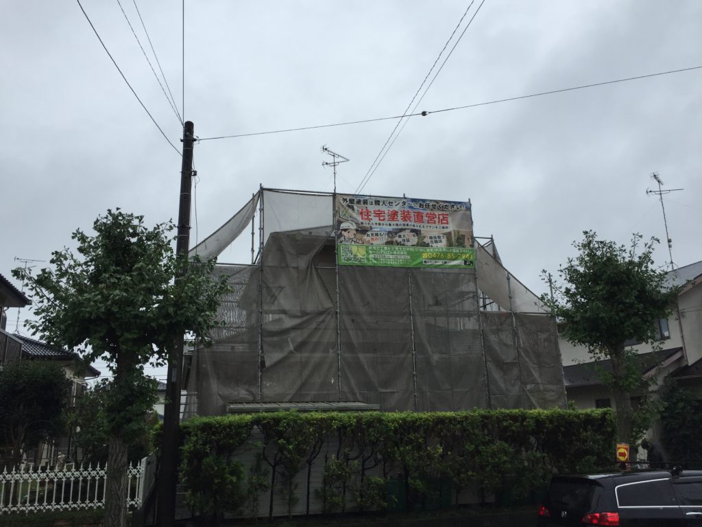 印旛郡、栄町、外壁、屋根塗装 (2)