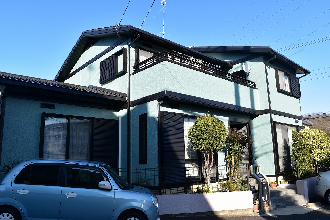 千葉県印旛郡A様邸　外壁塗装・屋根塗装工事が完了しました！