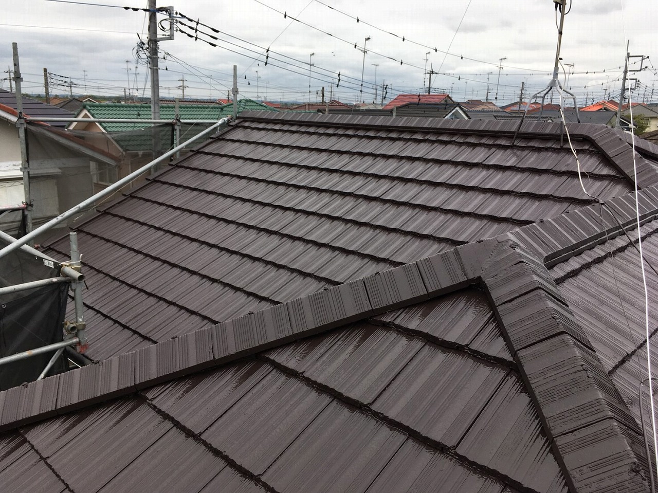 千葉県印旛郡M様邸　屋根塗装・付帯塗装工事が完成しました！