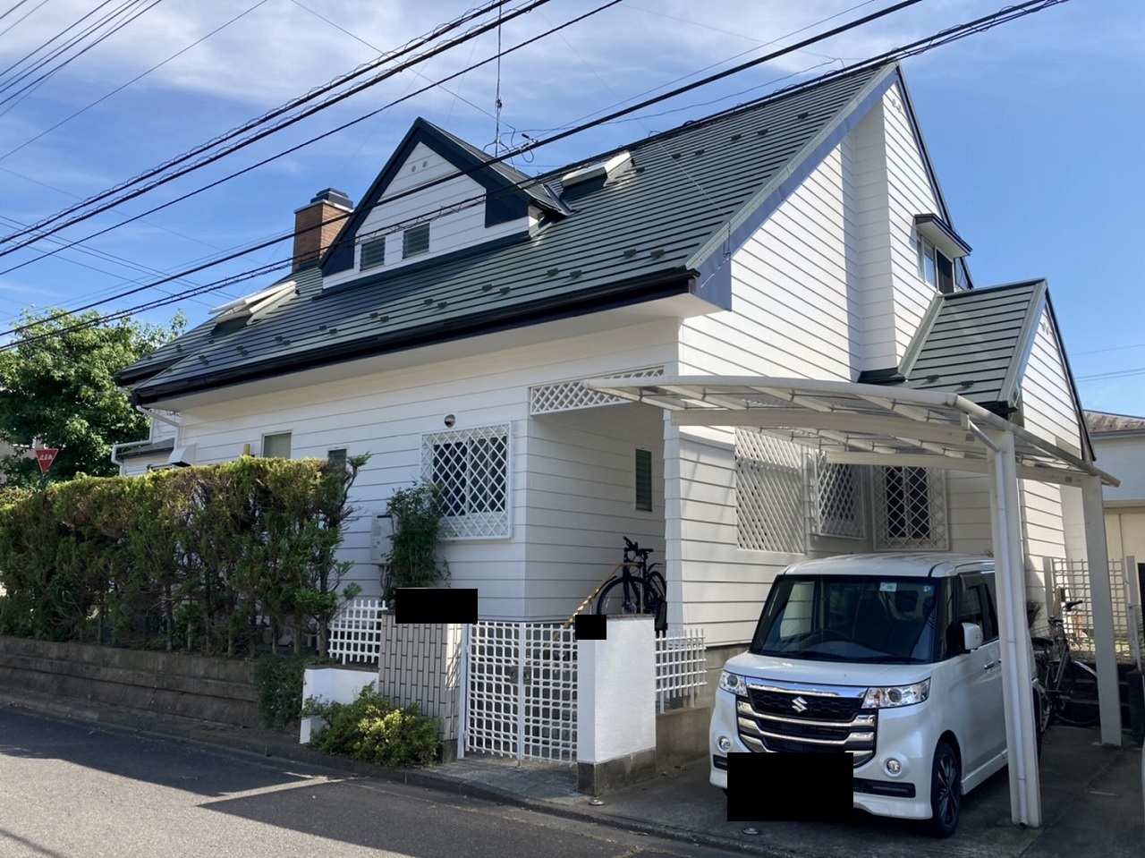 千葉県印旛郡M様邸　外壁塗装・屋根カバー工事が完成しました！