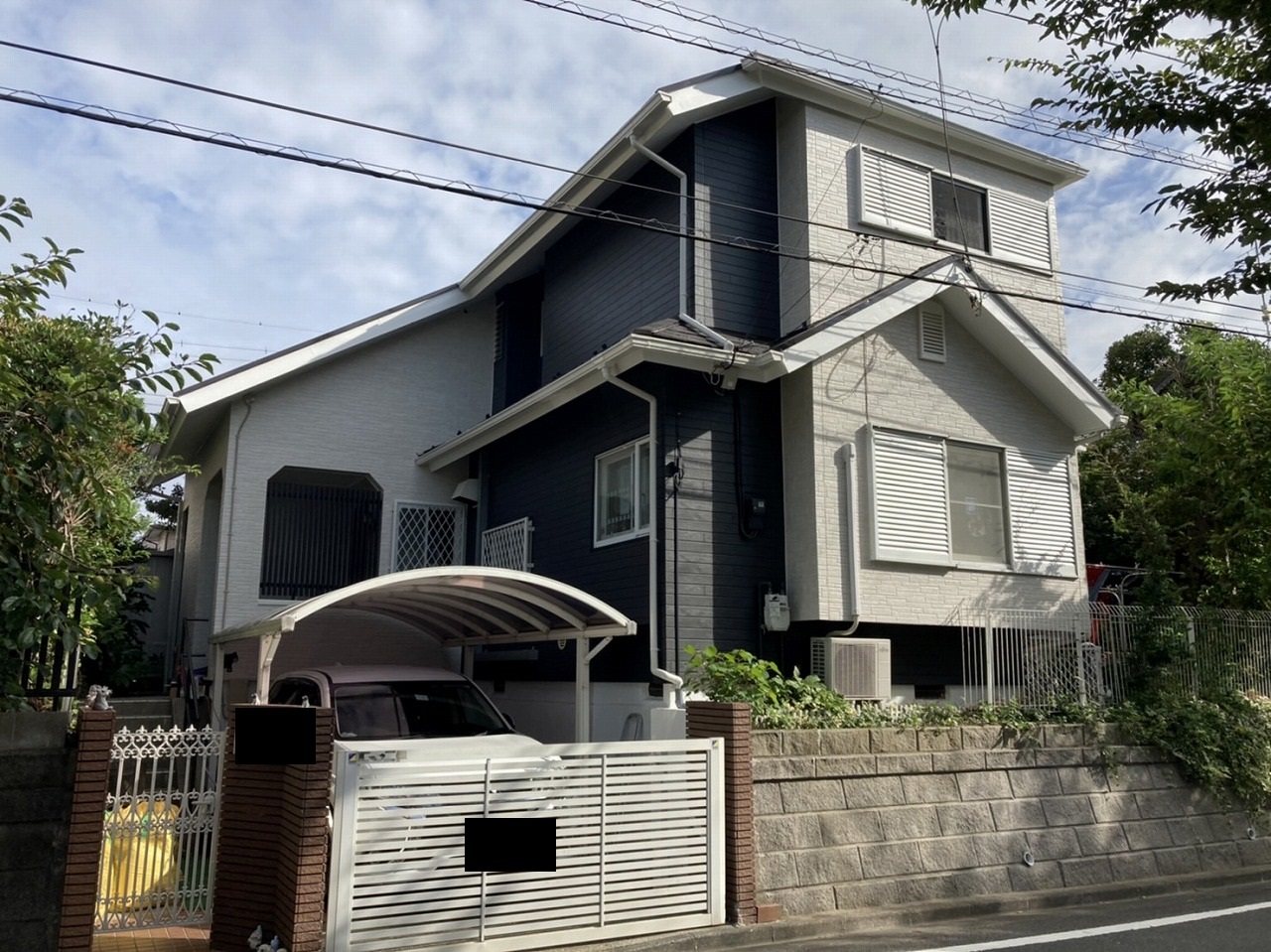 千葉県印旛郡H様邸　外壁塗装・サイディング・屋根塗装工事が完成しました！