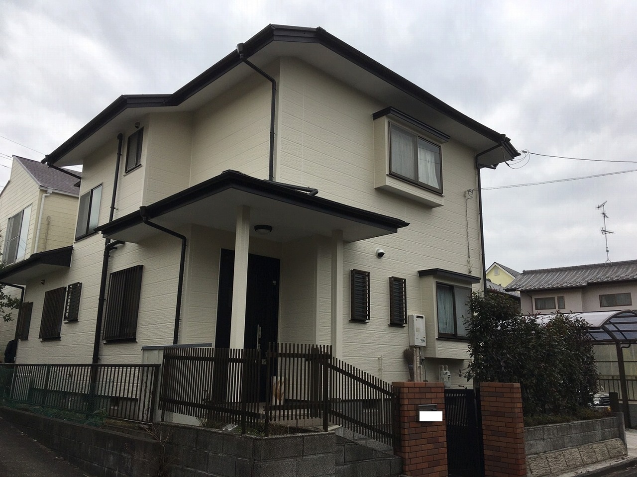 千葉県印旛郡I様邸　外壁塗装・屋根塗装工事が完成しました！