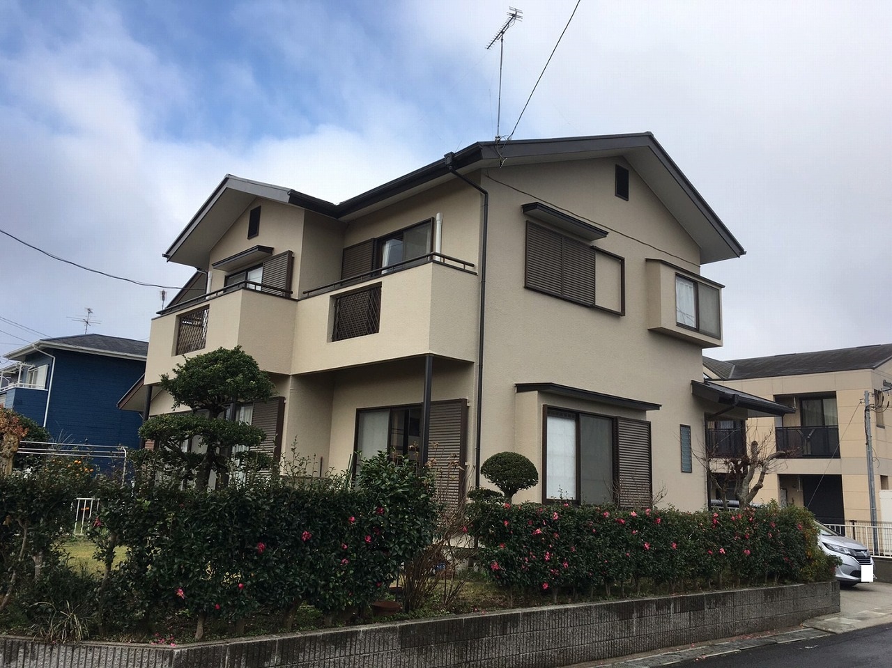 千葉県富里市N様邸　外壁塗装・屋根塗装・修繕工事が完成しました！