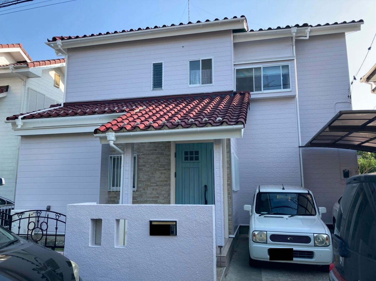 千葉県印旛郡Ｔ様邸　外壁塗装・玄関ドア・外壁工事が完成しました！