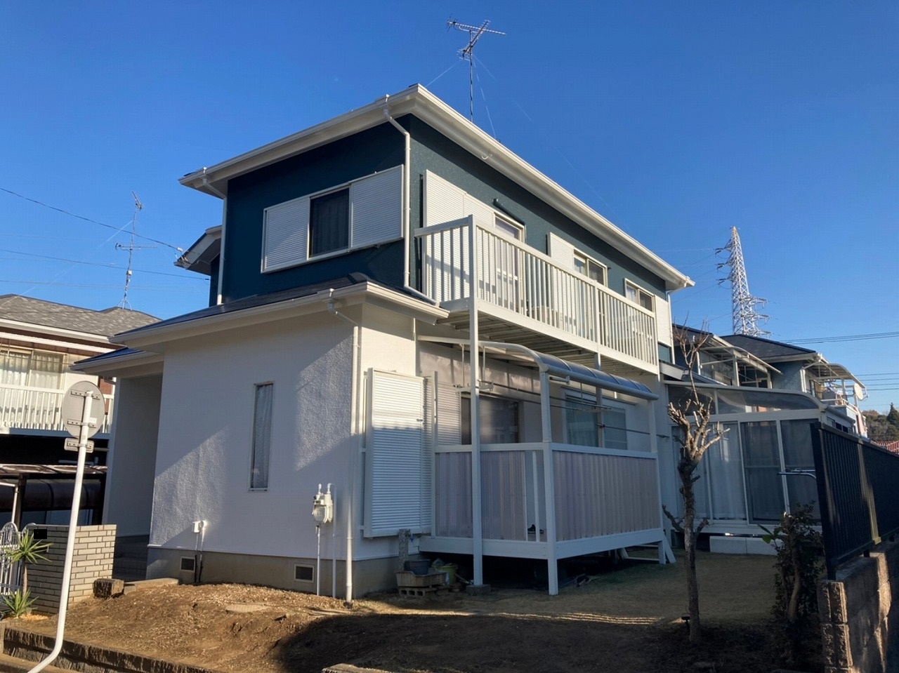 千葉県印旛郡H様邸　外壁塗装・屋根塗装工事が完成しました！