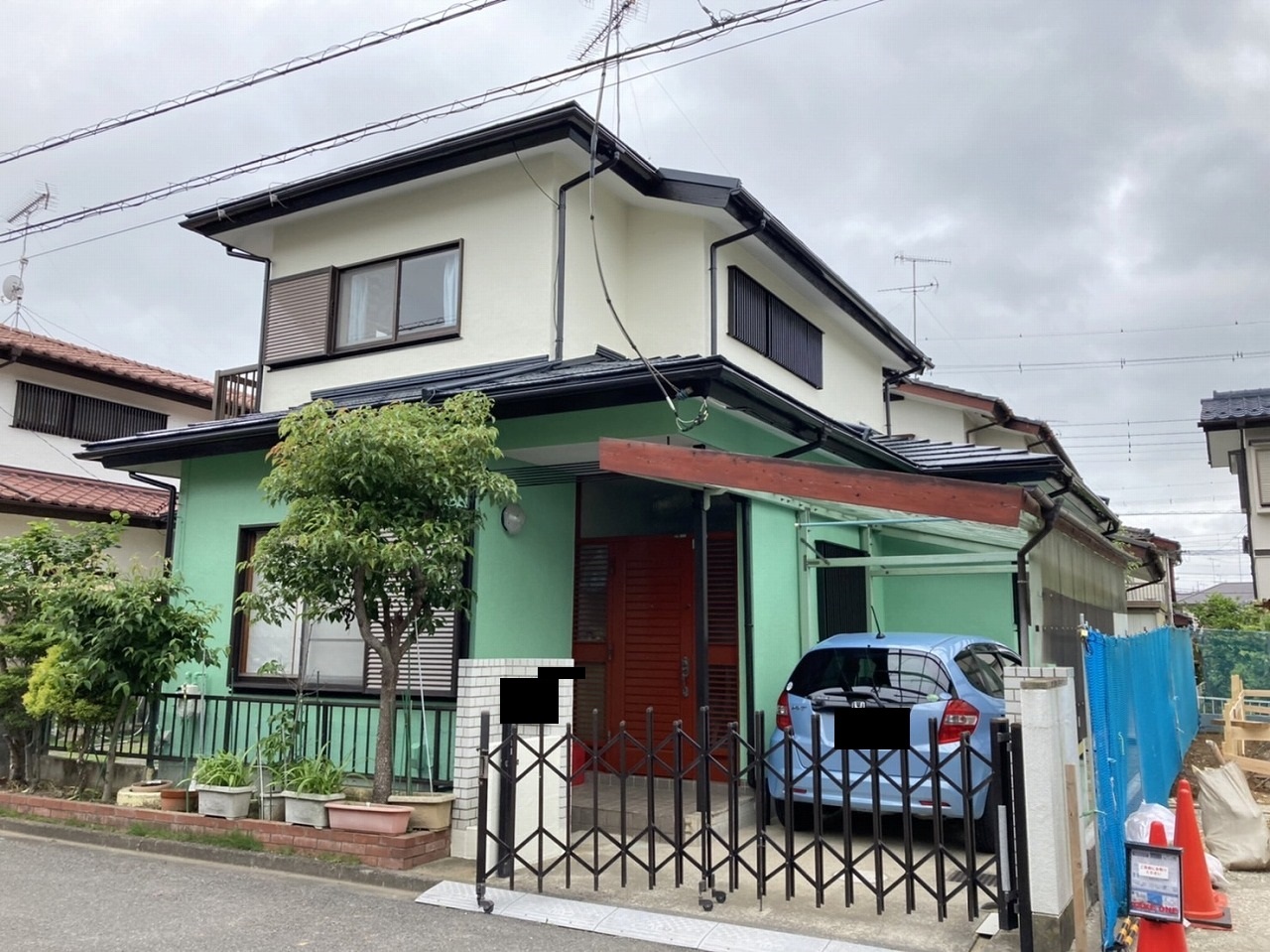 千葉県印旛郡O様邸　外壁塗装・屋根塗装工事が完了しました。