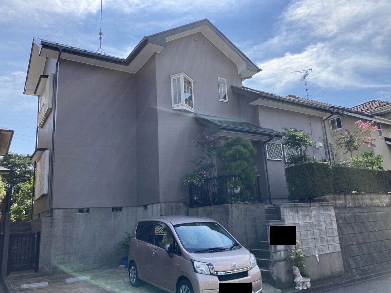 千葉県印旛郡M様邸　外壁塗装・屋根塗装工事完了しました！