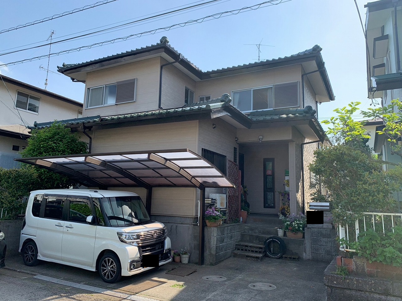 千葉県印旛郡H様邸　屋根塗装工事が完成しました！