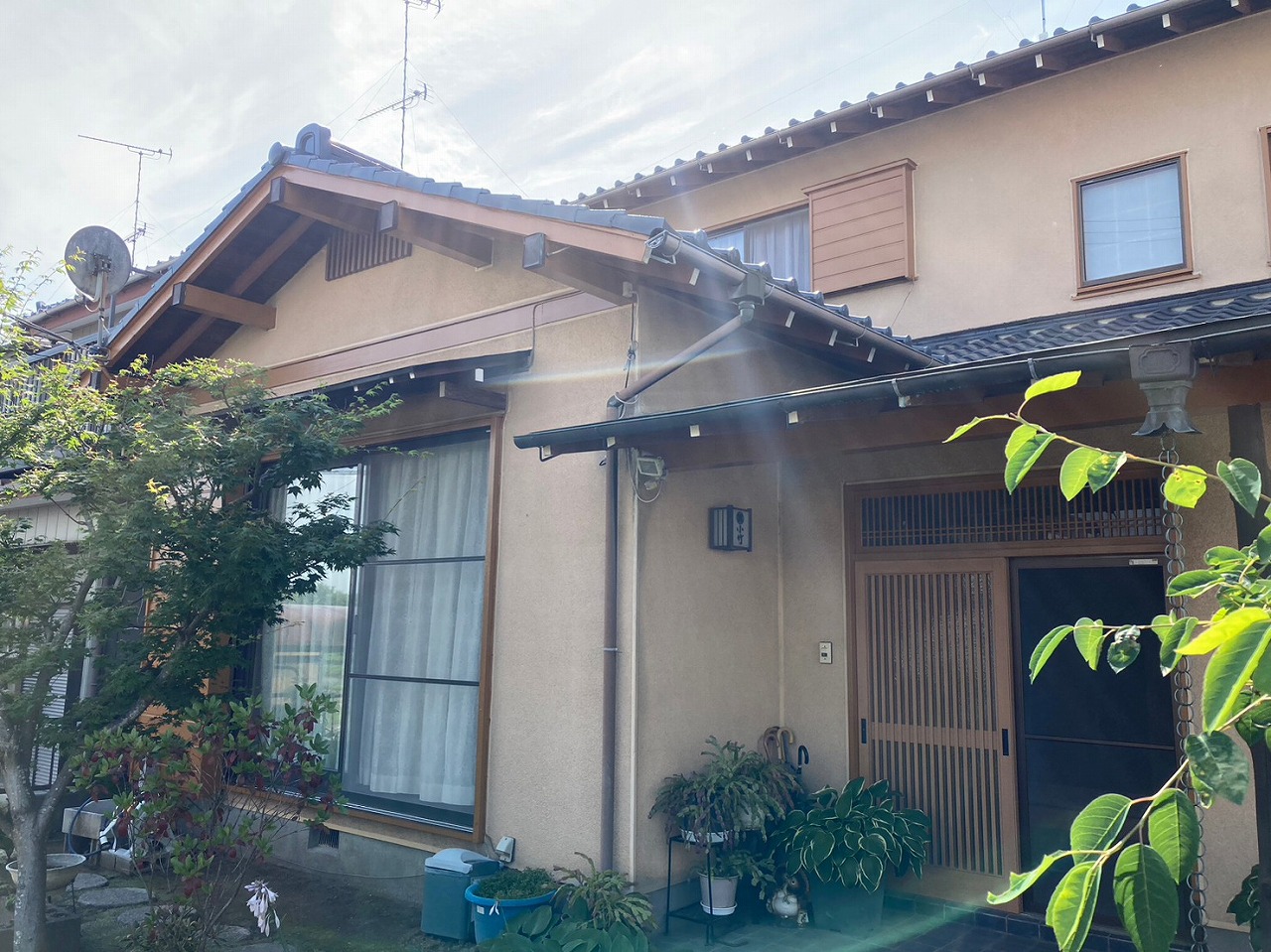 千葉県印旛郡K様邸、付帯塗装工事が完成しました！