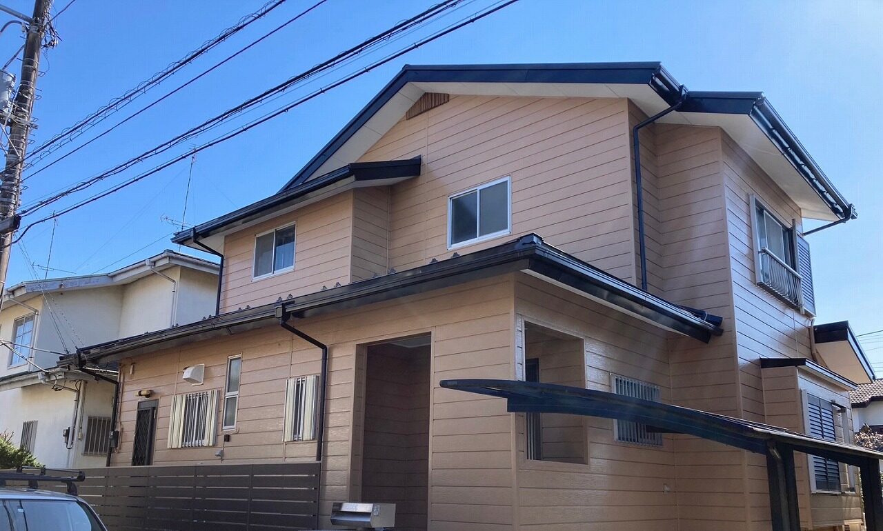千葉県印旛郡I様邸、外壁・屋根塗装工事が完成しました！