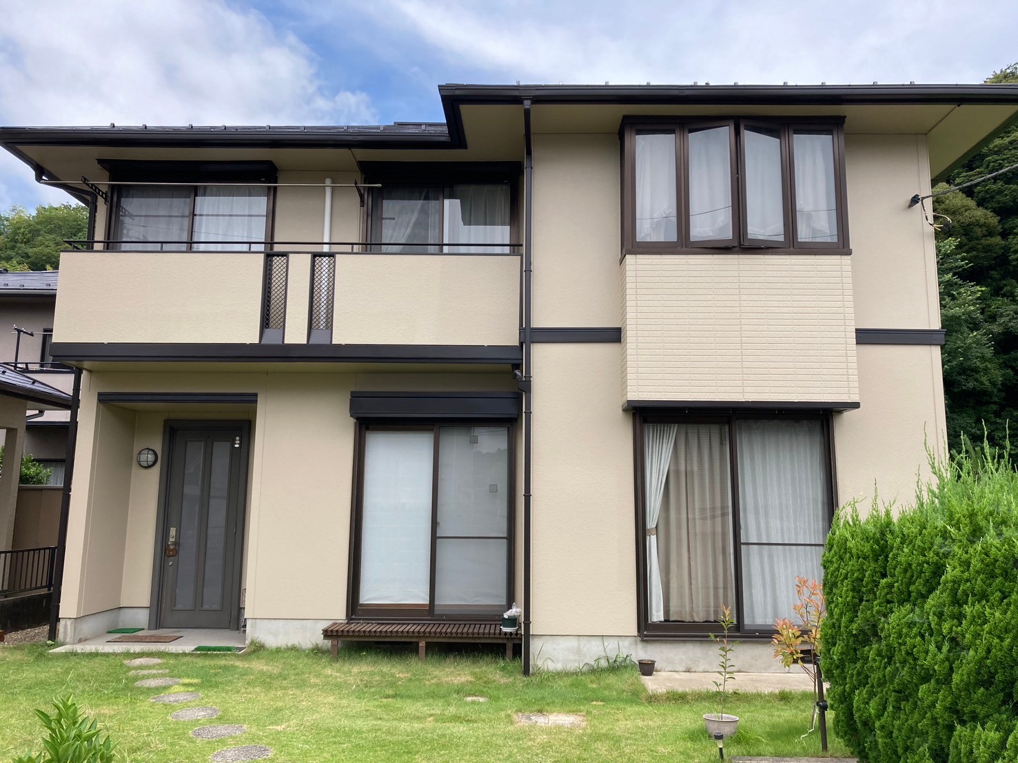 千葉県印西市N様邸、外壁塗装・屋根塗装工事が完成しました！